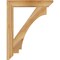 Ekena Millwork Imperial Slat Rough Sawn Bracket, Western Red Cedar, 4"W x 28"D x 36"H BKT04X28X36IMP06RWR - alternate 2